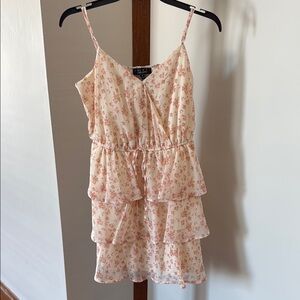 Trixxi Floral Tiered Dress